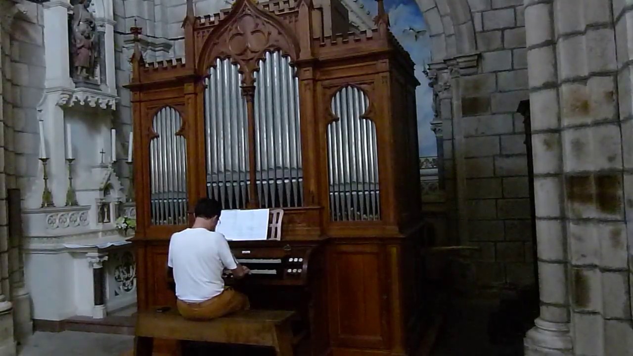 Ave Maria de Lourdes Les saints et les anges, Pierre ASTOR orgue Lapte