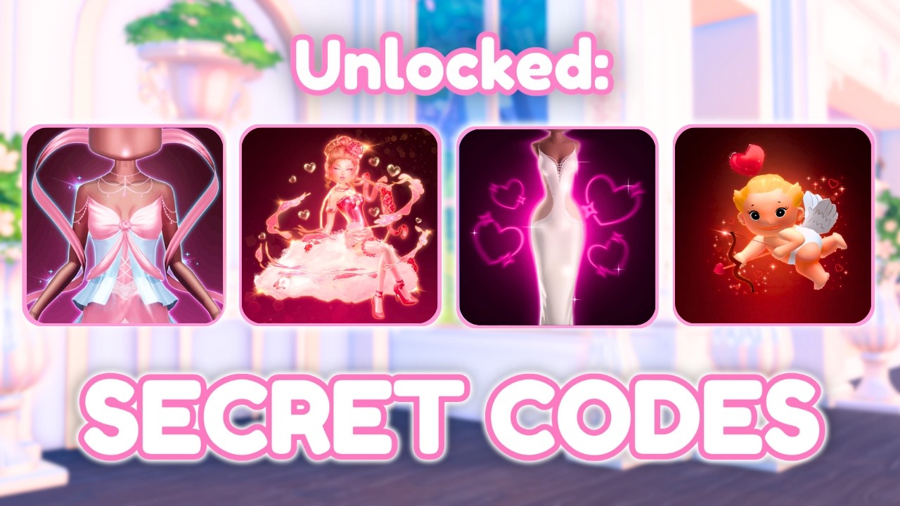 *HURRY* TO GET THESE *NEW CODES* & *SECRET ITEMS* IN THE NEW VALENTINES DRESS TO IMPRESS UPDATE!!