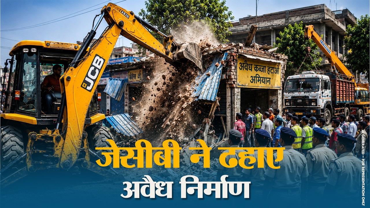 Muzaffarpur में मेगा अतिक्रमण अभियान! सड़क किनारे कब्जाधारियों पर बड़ी कार्रवाई