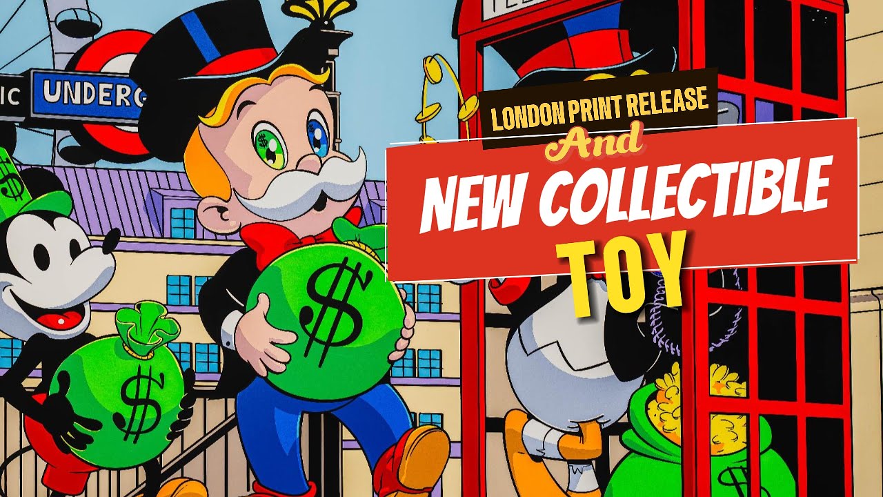 PROCESS OF NEW DROP LONDON PRINT AND DUCKIE TOY!