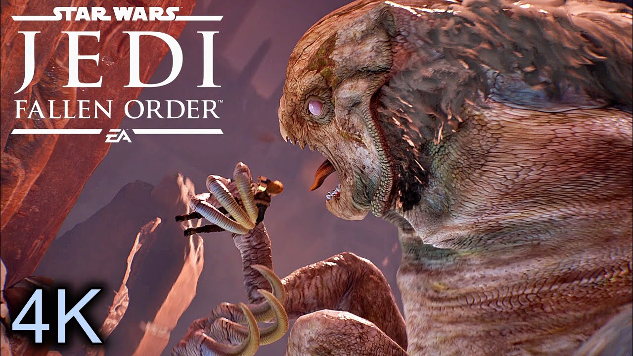 Star Wars Jedi: Fallen Order - GORGARA (Full Fight) [PC 4K]
