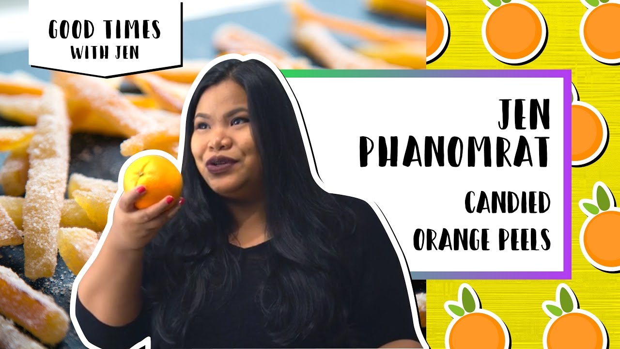 Candied Orange Peels | Good Times With Jen