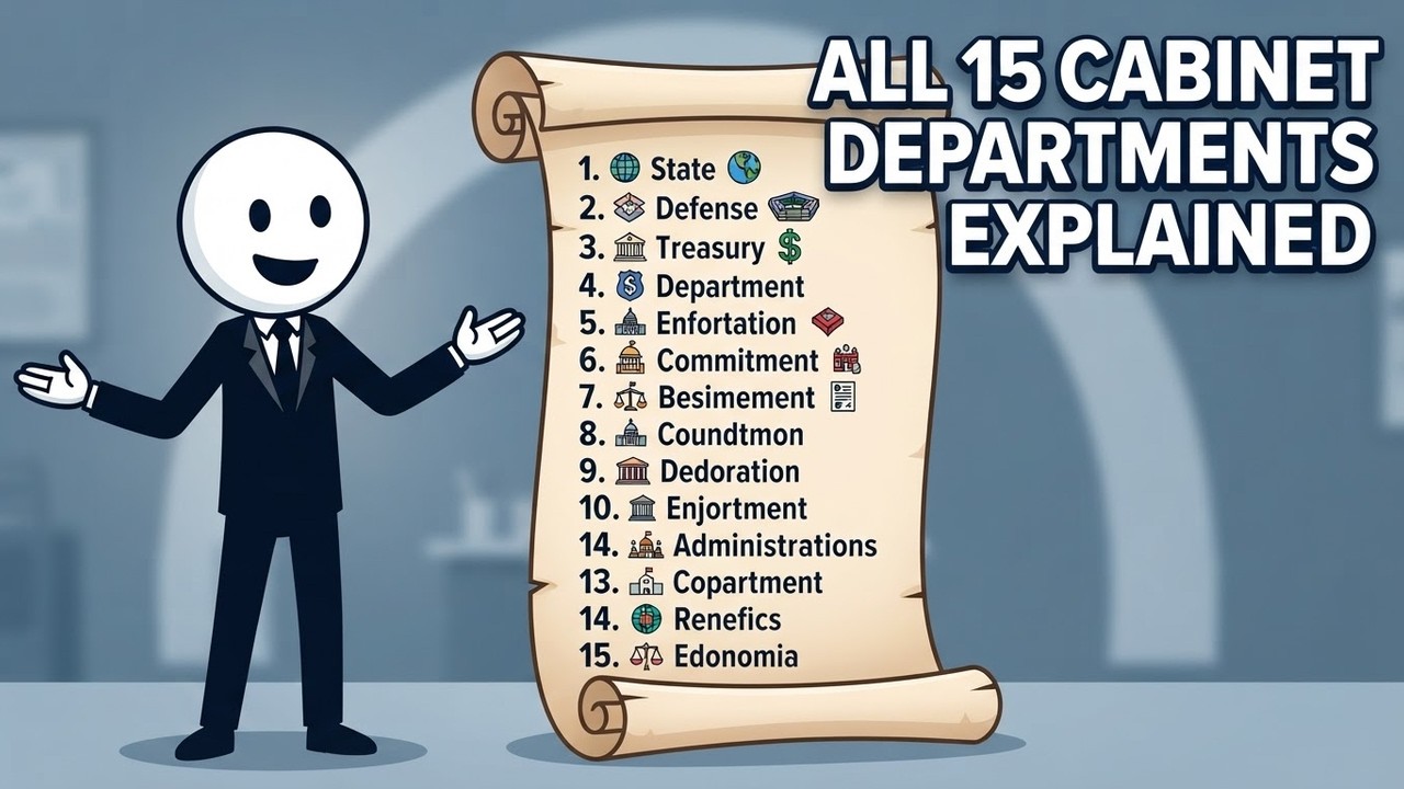 All 15 Cabinet Departments and What They Control