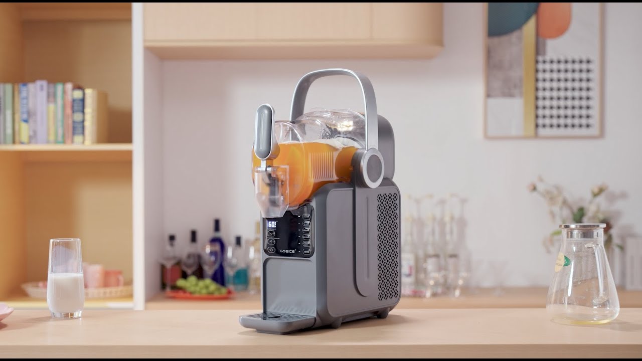 Smoother Slush at Home | GSEICE HS3L 3L Capacity &middot; Precise Cooling &middot; Portable Handle