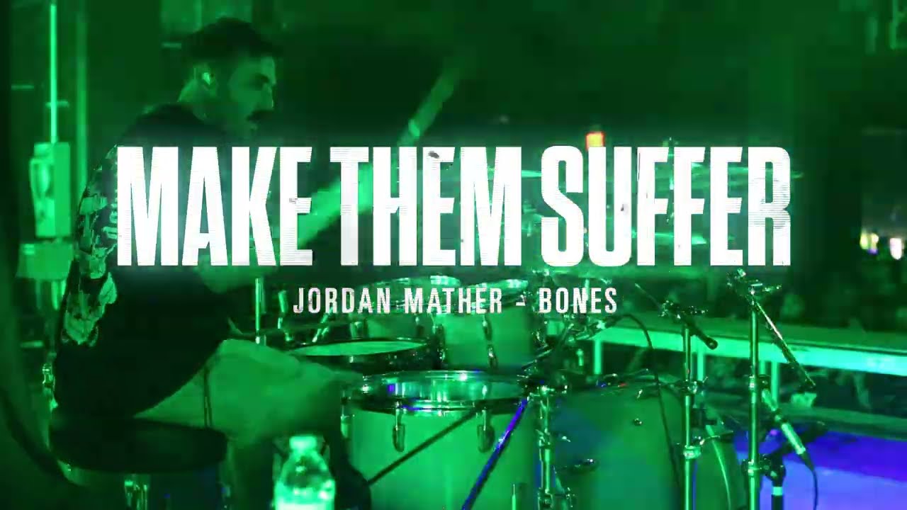 Make Them Suffer - Bones [Jordan Mather] Drum Cam - Atlanta, GA (2024)