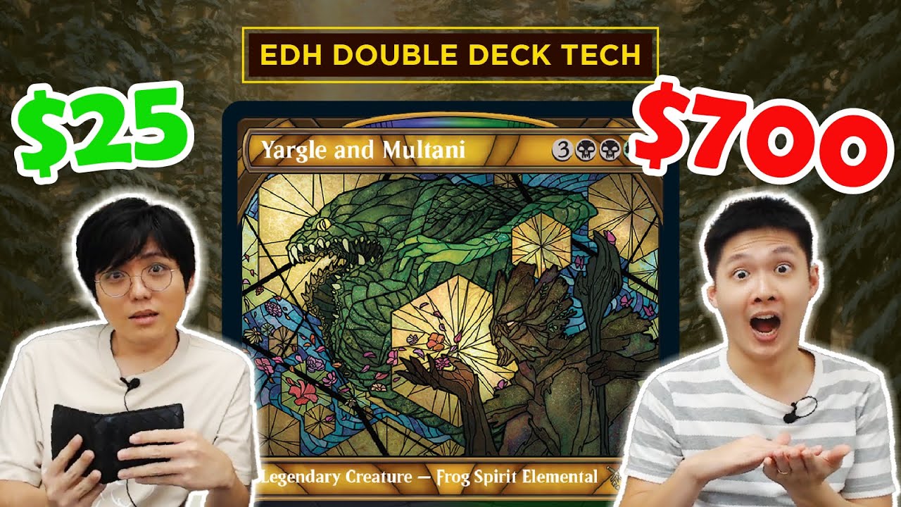 6 MANA for 18 POWER Yargle & Multani EDH Deck Techs at 2 Different Budgets | MTG Commander