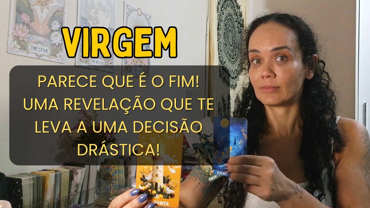 ♍TARÔ VIRGEM♍💔VOCÊ NÃO PASSA PANO! UMA REVELAÇÃO MUDA TUDO!