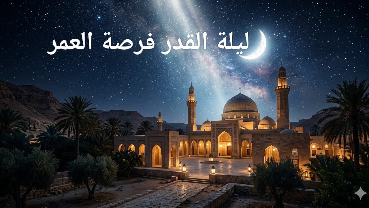ليلة القدر فرصة العمر 