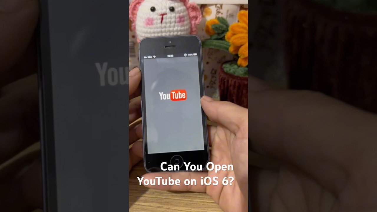 Opening YouTube App on iOS 6 in 2025 &ndash; Still Works? #ios6 #apple