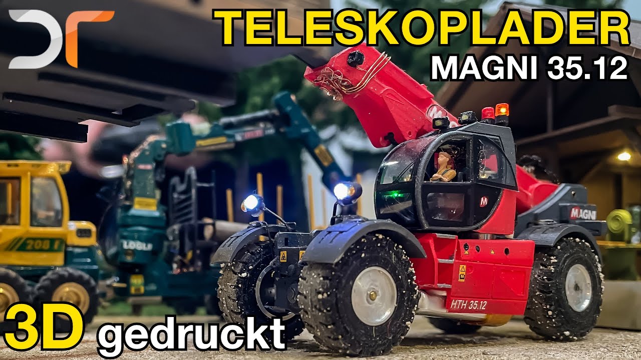 Teleskoplader Magni HTH 35.12 | RC 1:87
