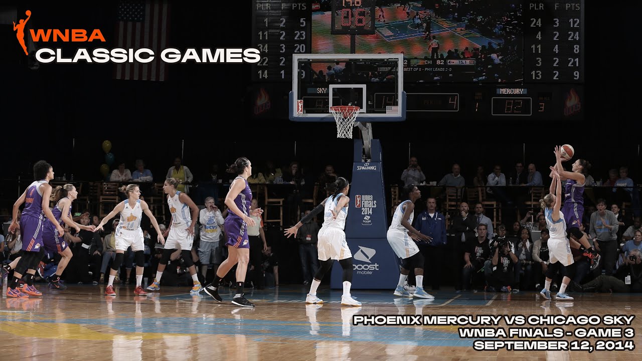 Phoenix Mercury vs. Chicago Sky | 2014 WNBA Finals Game 3 (Sep. 12, 2014)