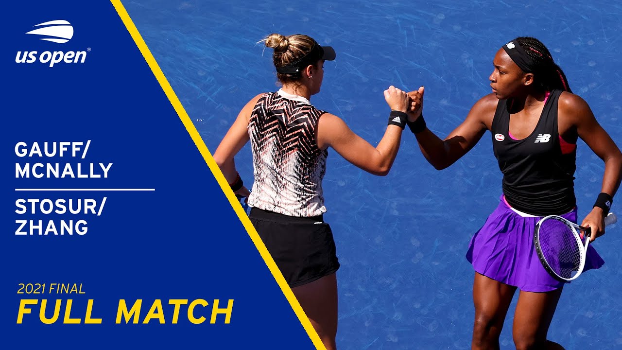Gauff/McNally vs Stosur/Zhang Full Match | 2021 US Open Final