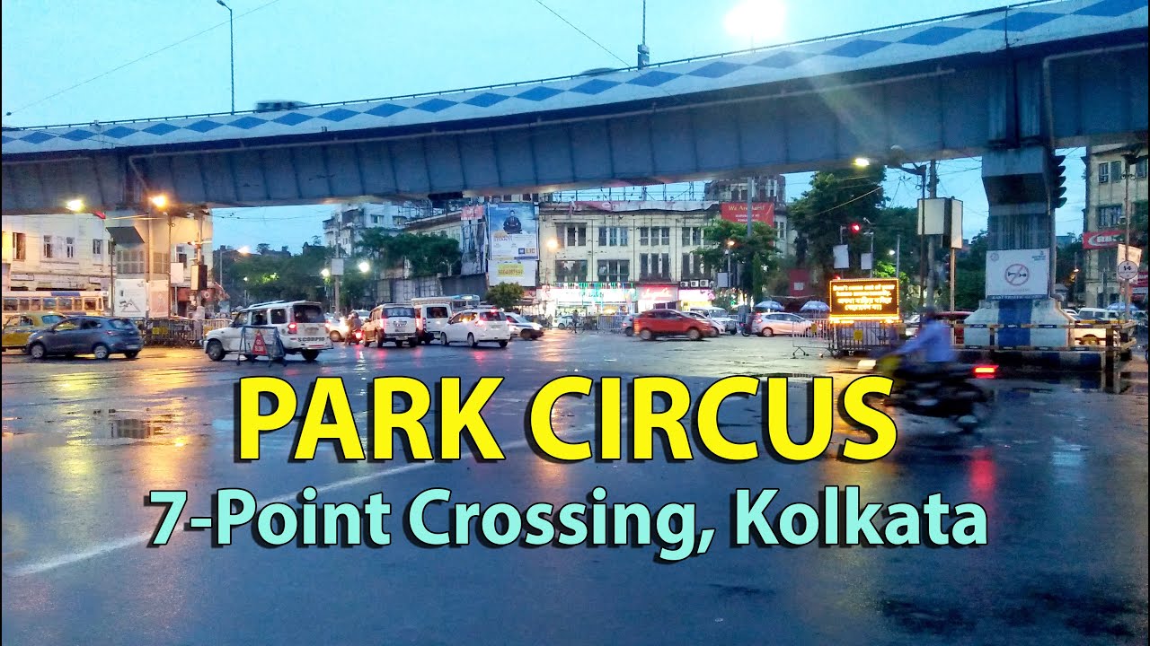 Park Circus 7 Point Crossing, Kolkata, India
