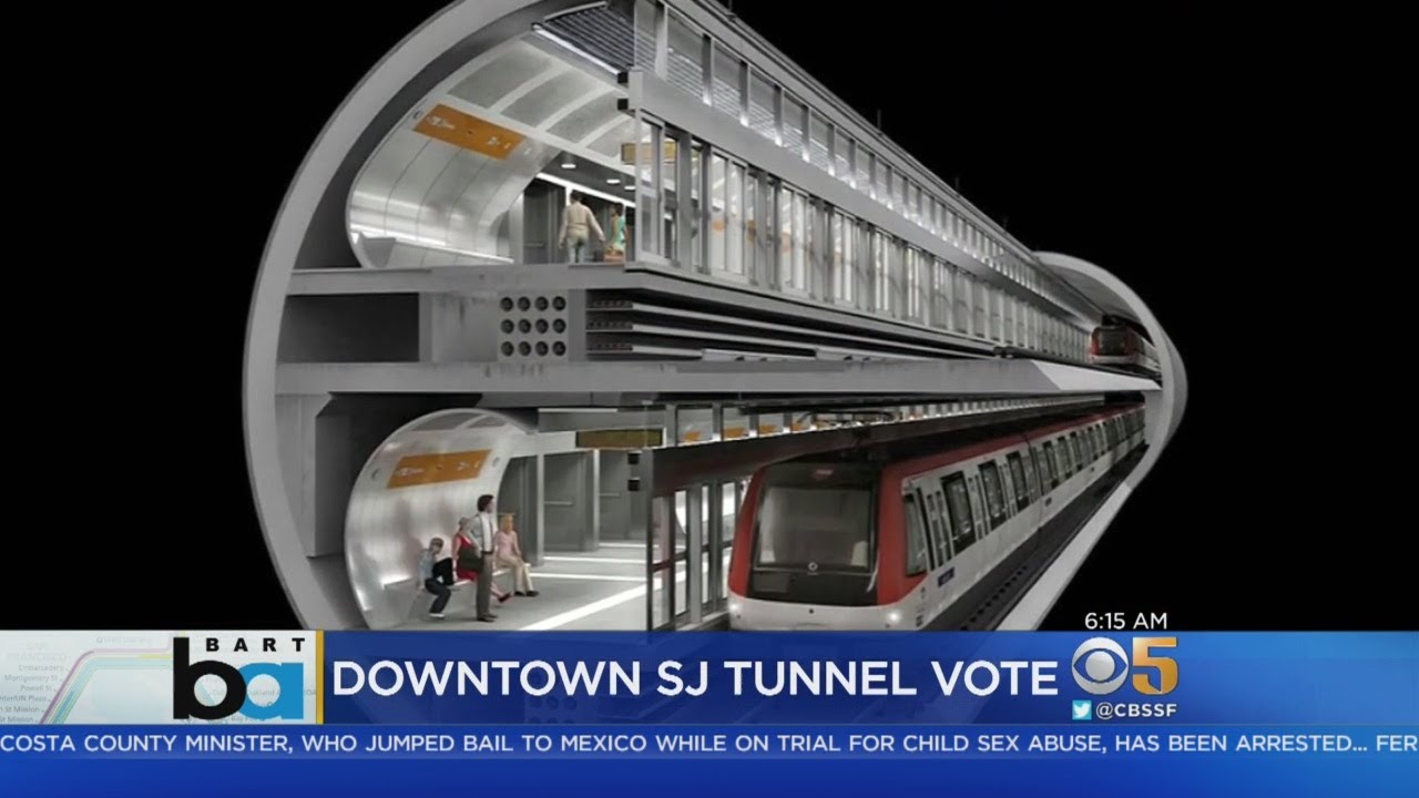 VTA To Approve Downtown San Jose Tunnel For BART Extension