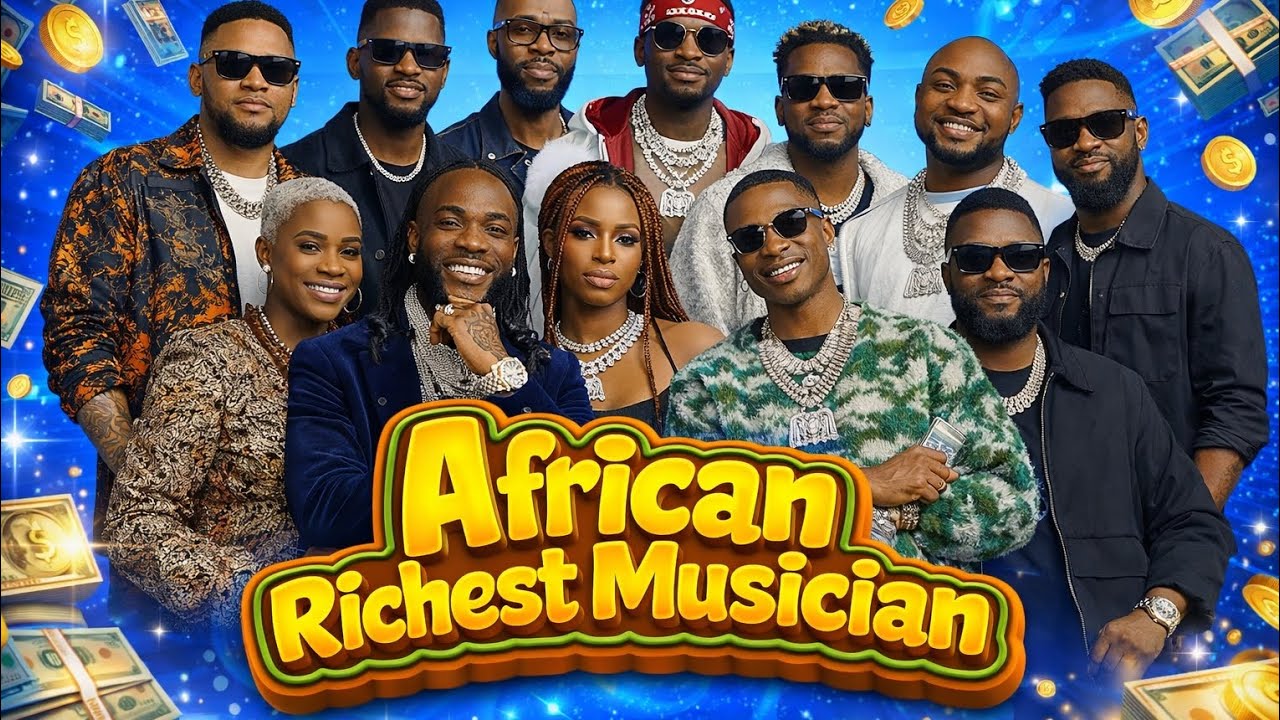 The Richest Musicians in Africa (2026)
