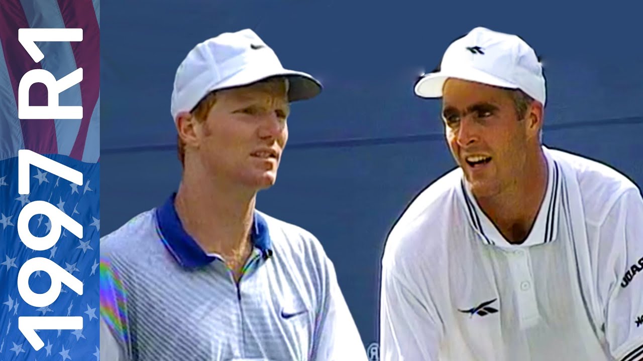 Jim Courier vs Todd Martin Full Match | US Open 1997 Round 1