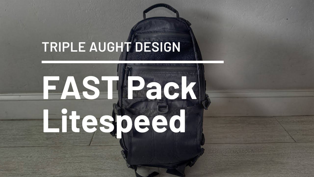 Triple Aught Design Fast Pack Litespeed Review (2024) - Adaptable Everyday Carry Backpack!
