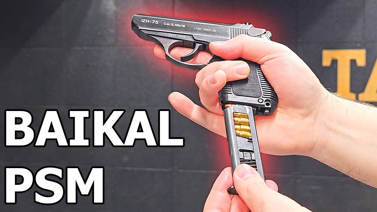Baikal PSM: The Super Slim KGB Pistol