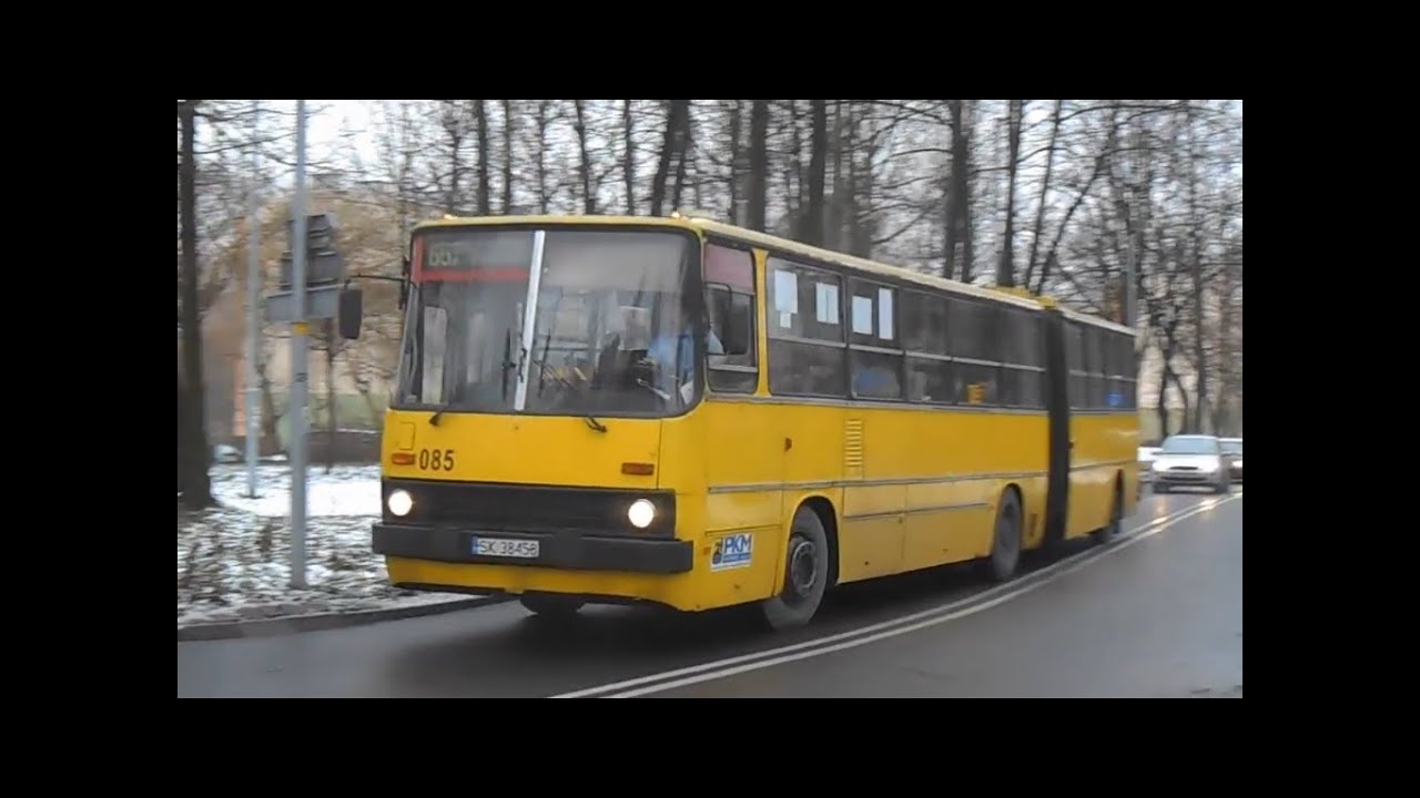 Ikarus 280 #085 [PKM Katowice] 05.01.15 linia 657