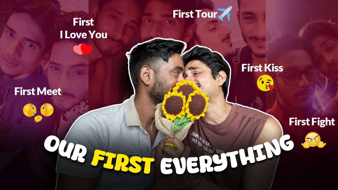 First Meet to First Fight & Eventually KISS 😍 | A Gay Couple Love Story | Mr & Mr Rohit