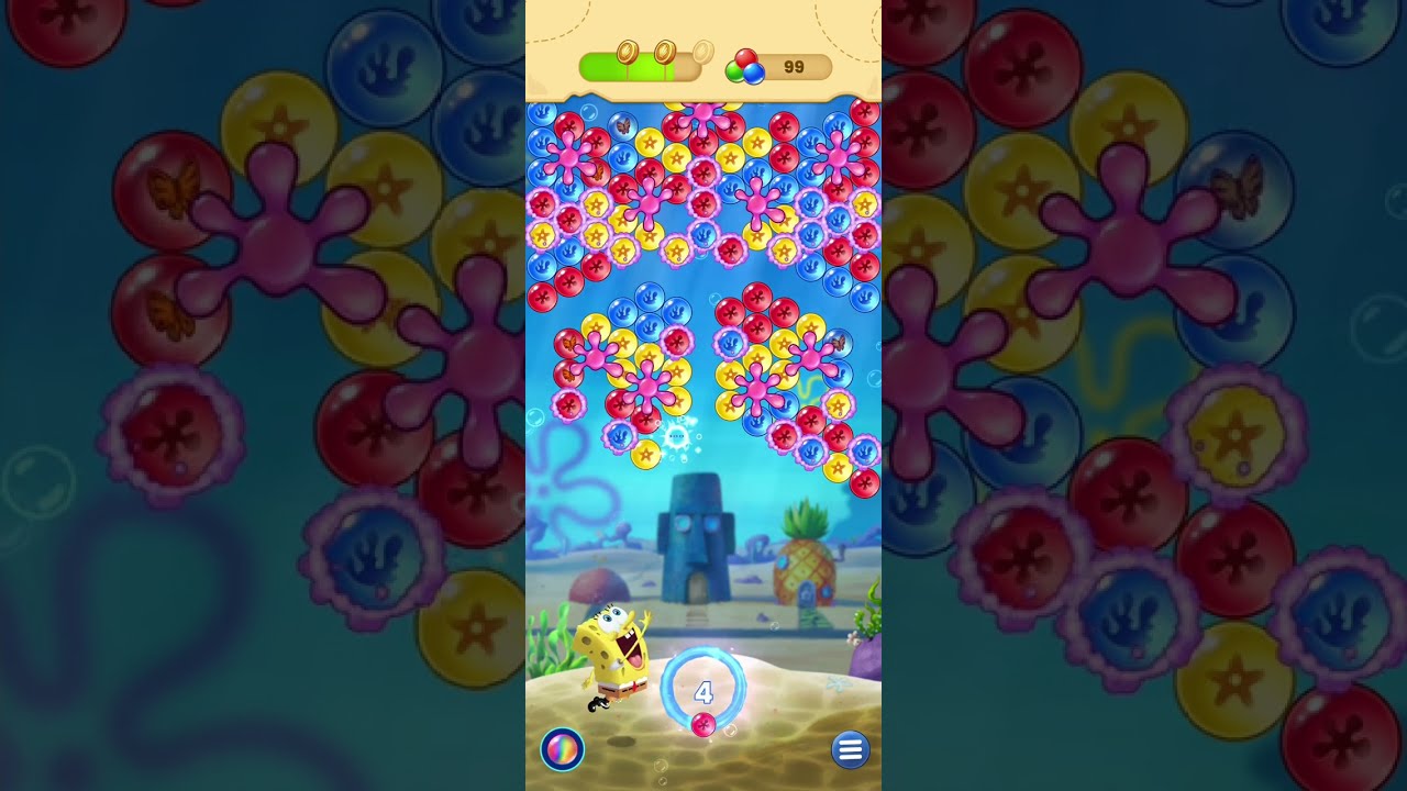 #greenlotusgaming #viral #youtube #game #fun @Greenlotusgaming SpongeBob Bubble Pop Level 202 - 204