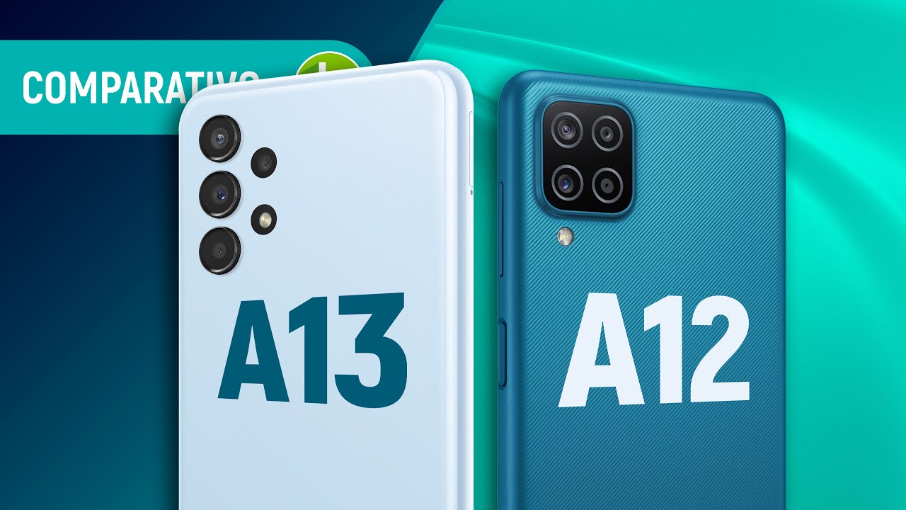 GALAXY A13 vs A12: EVOLUÇÕES no CELULAR BÁSICO da Samsung compensam a COMPRA? | Comparativo