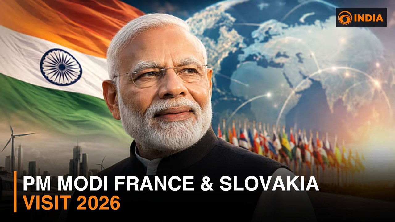 PM Modi France & Slovakia Visit 2026 | G7 Summit, Macron Meeting, VivaTech Speech & Key Outcomes