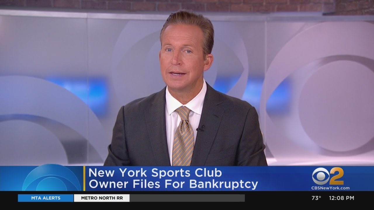 New York Sports Club Files For Bankruptcy