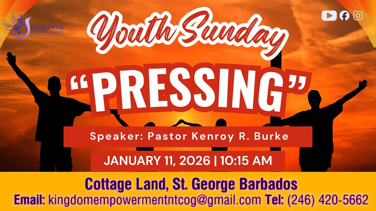 "PRESSING" Youth Sunday Service