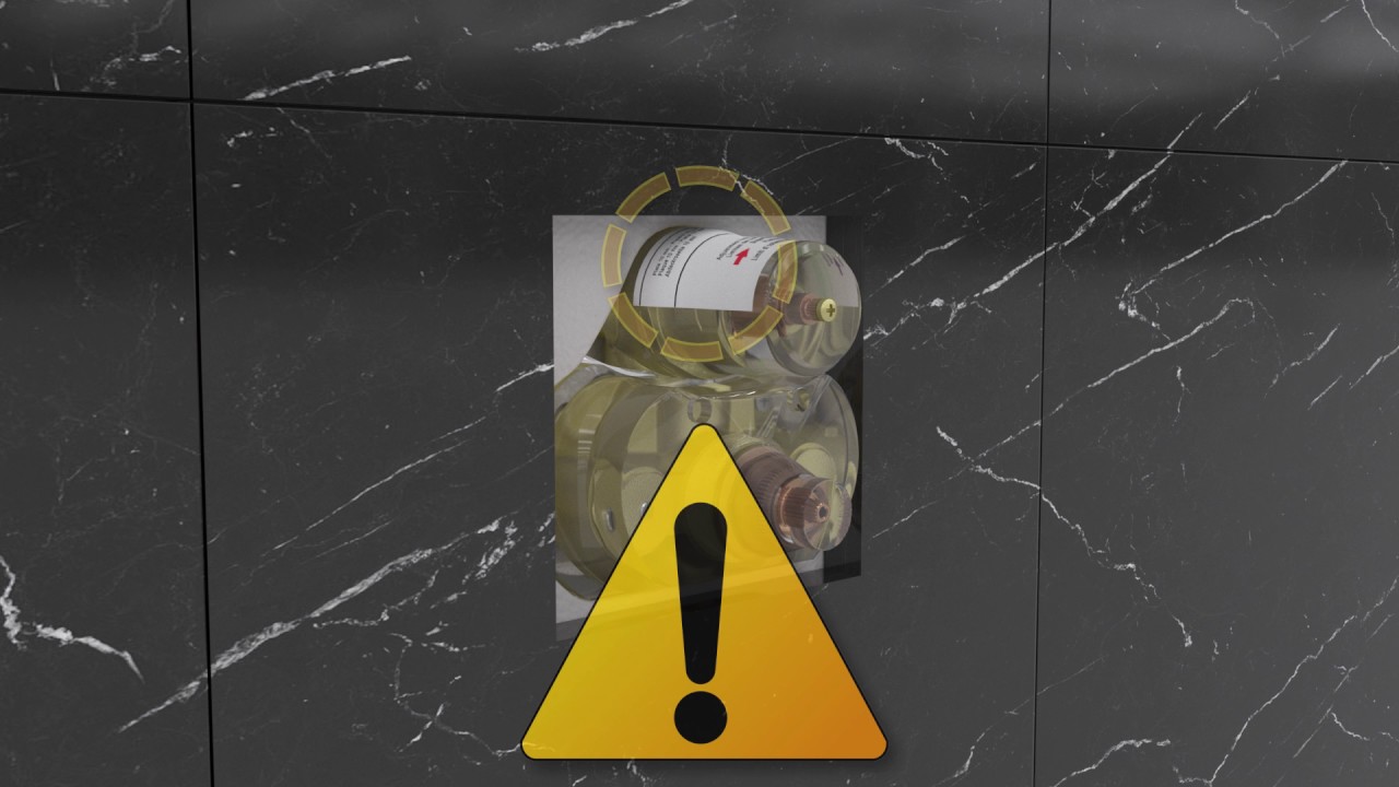 HUBER concealed thermostatic mixer ... how to install it