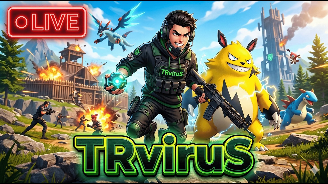 Day 5 Fighting New Pals | Palworld | #TRviruS