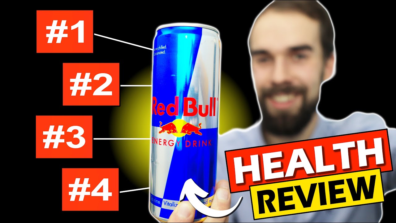 I Examined EVERY Ingredient In A Red Bull Energy Drink!