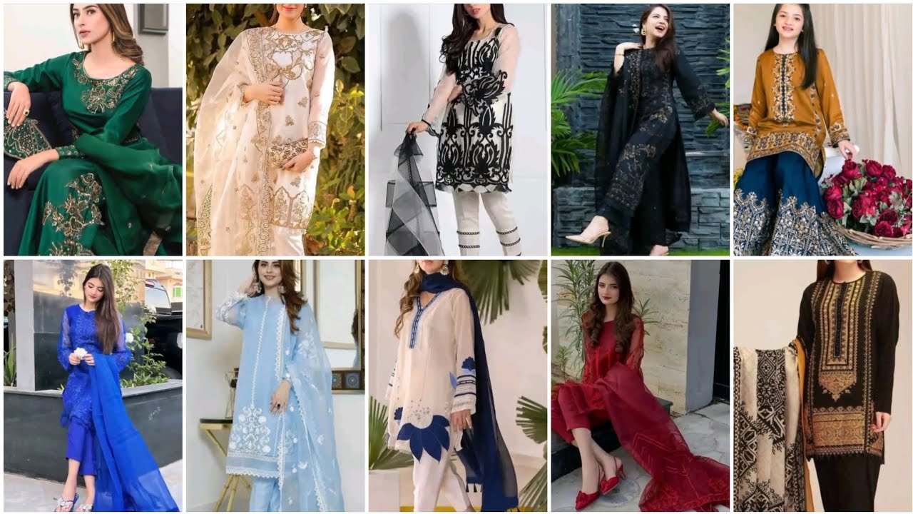Beautiful stylish trendy Eid dresses for girls 2026