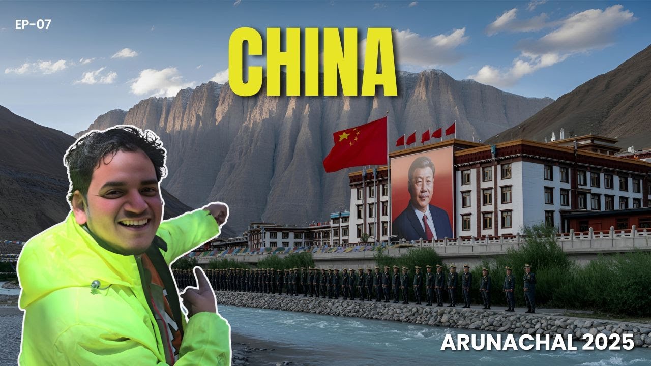 We Crossed LAC Entered in TIBET from Arunachal - CHINA | Chumi Gyatse | Ep-07