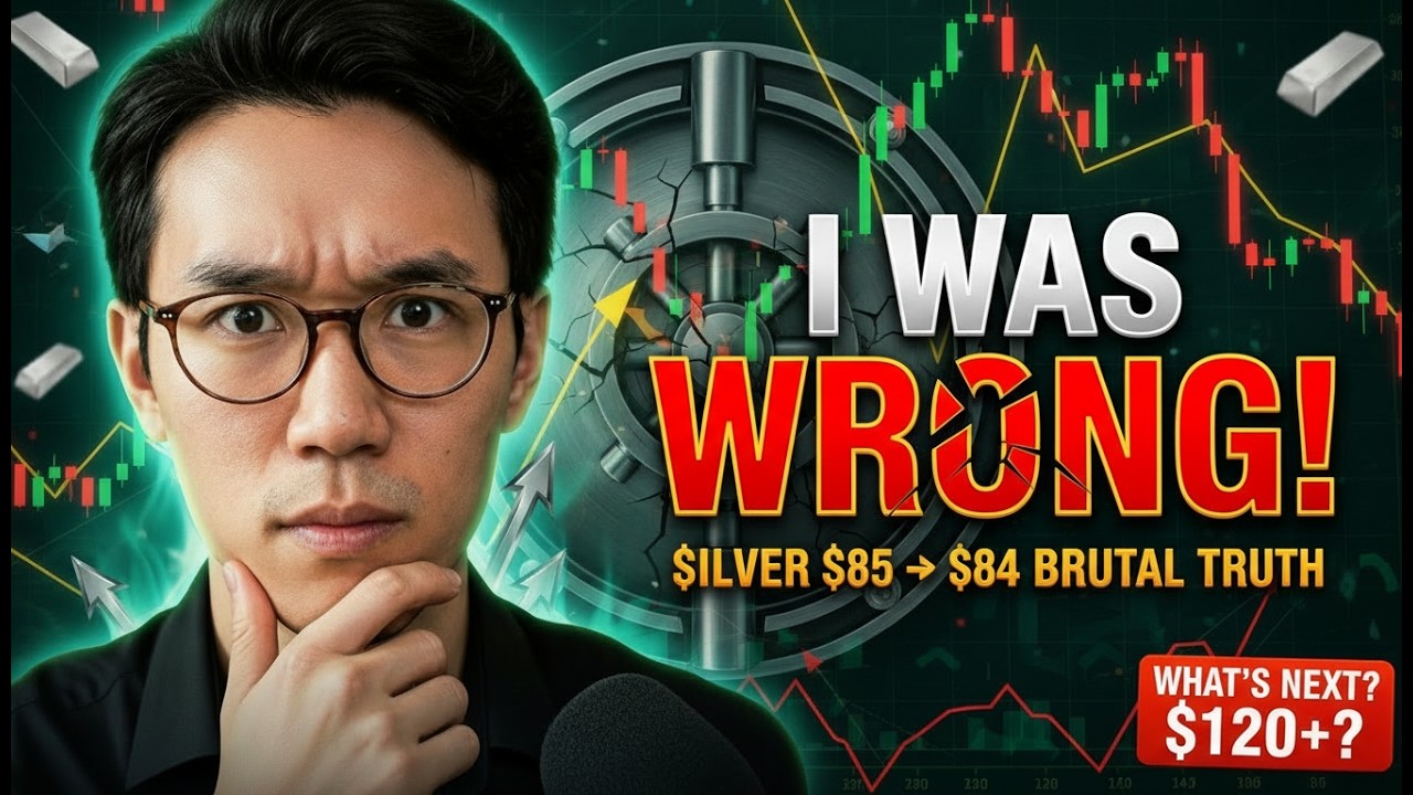 I WAS WRONG ABOUT SILVER AT $85 — Here's The Brutal Truth About What's Coming Next
