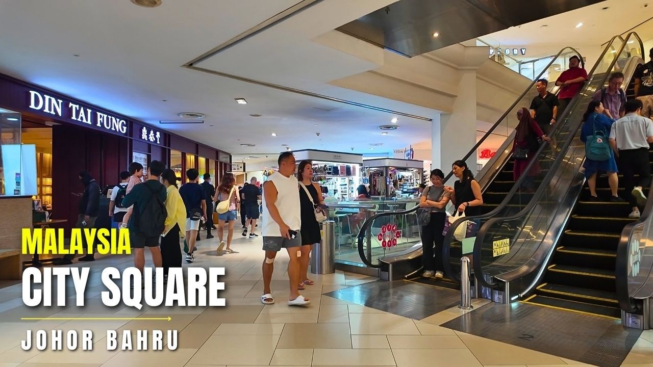 JB City Square Mall Walking Tour | Johor Bahru Malaysia Walking Tour #walkingtour