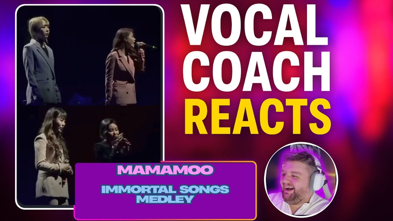 THESE LADIES... WOW - Mamamoo - Immortal Songs Medley | Vocal Coach Reacts/Analysis