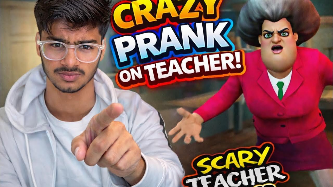 CRAZY PRANK ON SCARY TEACHER 😱 | She Went MAD! (Scary Teacher 3D)