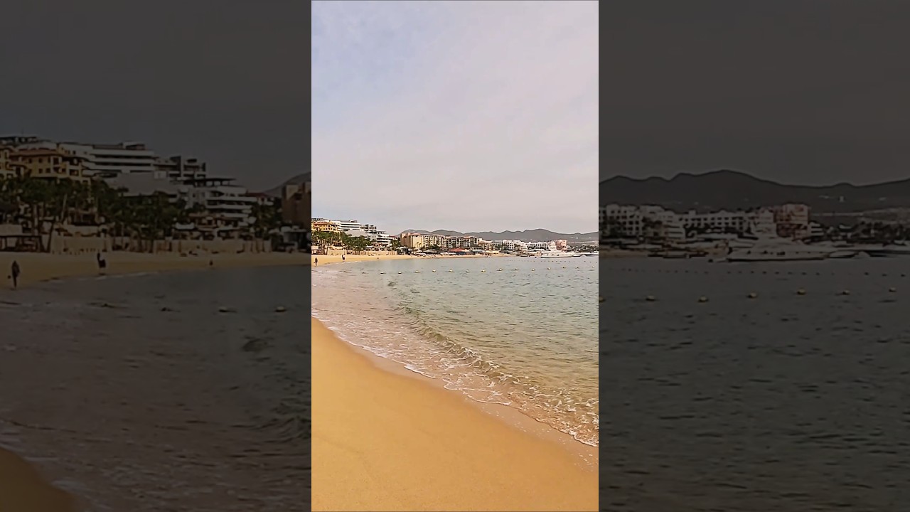 Spend 2 minutes at Medano Beach in Cabo San Lucas Mexico!