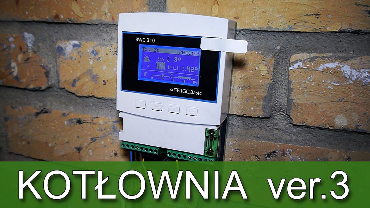 Jak usprawniłem moją kotłownię na pellet? Regulator pogodowy BWC 310 #DomZa100 #177