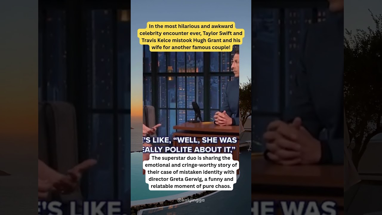 Taylor Swift & Travis Kelce's AWKWARD Mistaken Identity Story!