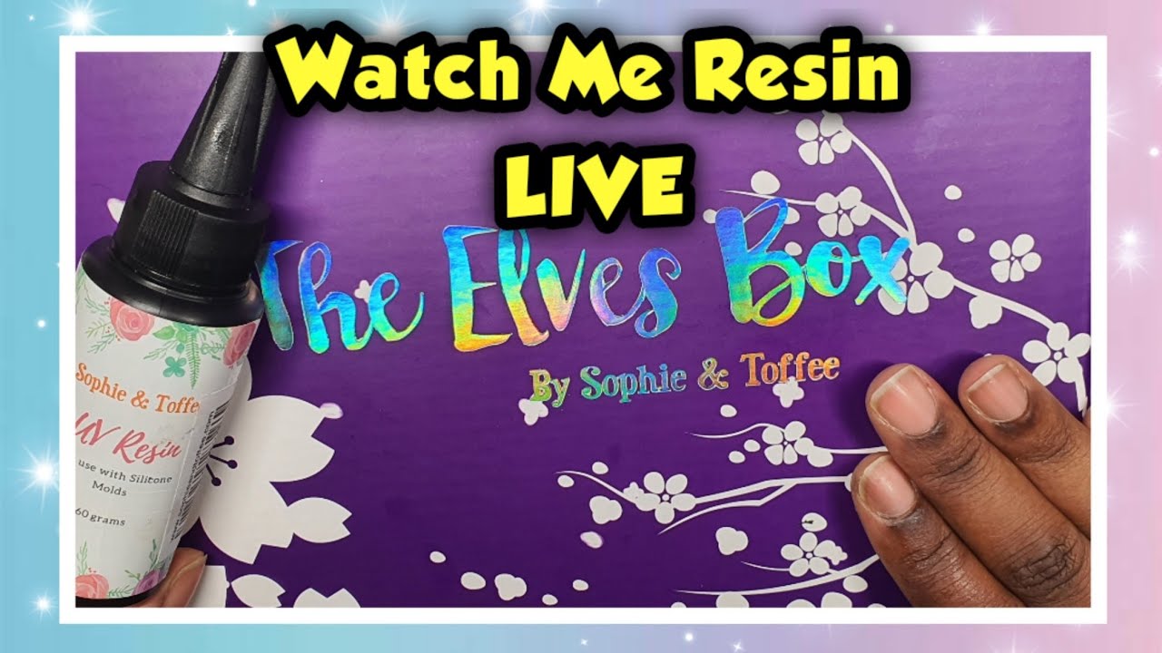 MAKING DICE - LIVE!!! SOPHIE AND TOFFEE AUGUST ELVES BOX