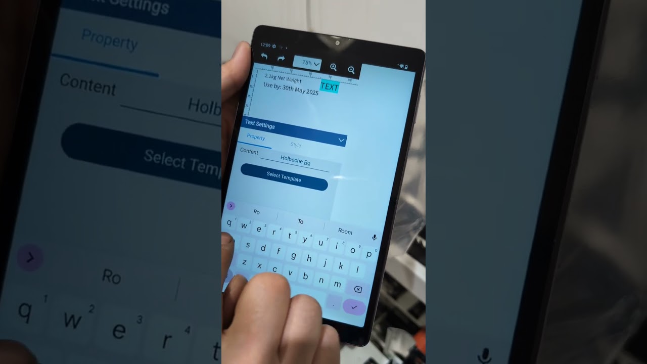 How To Set Up ANSER Smart Print Head with Android Tablet