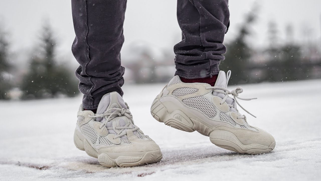 Why you LOVE OR HATE THE YEEZY 500 | YEEZY 500 BLUSH/ DESERT RAT ON FOOT REVIEW