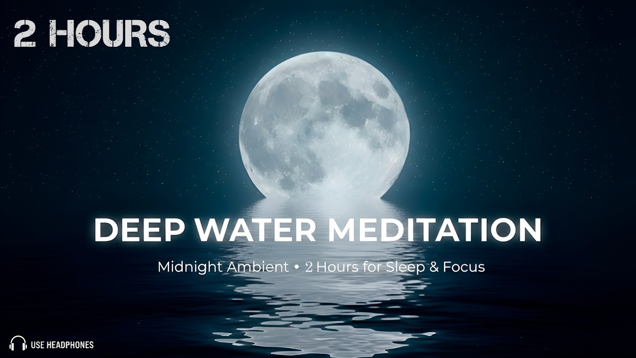 Deep Water Meditation • 2 Hours of Calm Night Ambient for Sleep and Focus