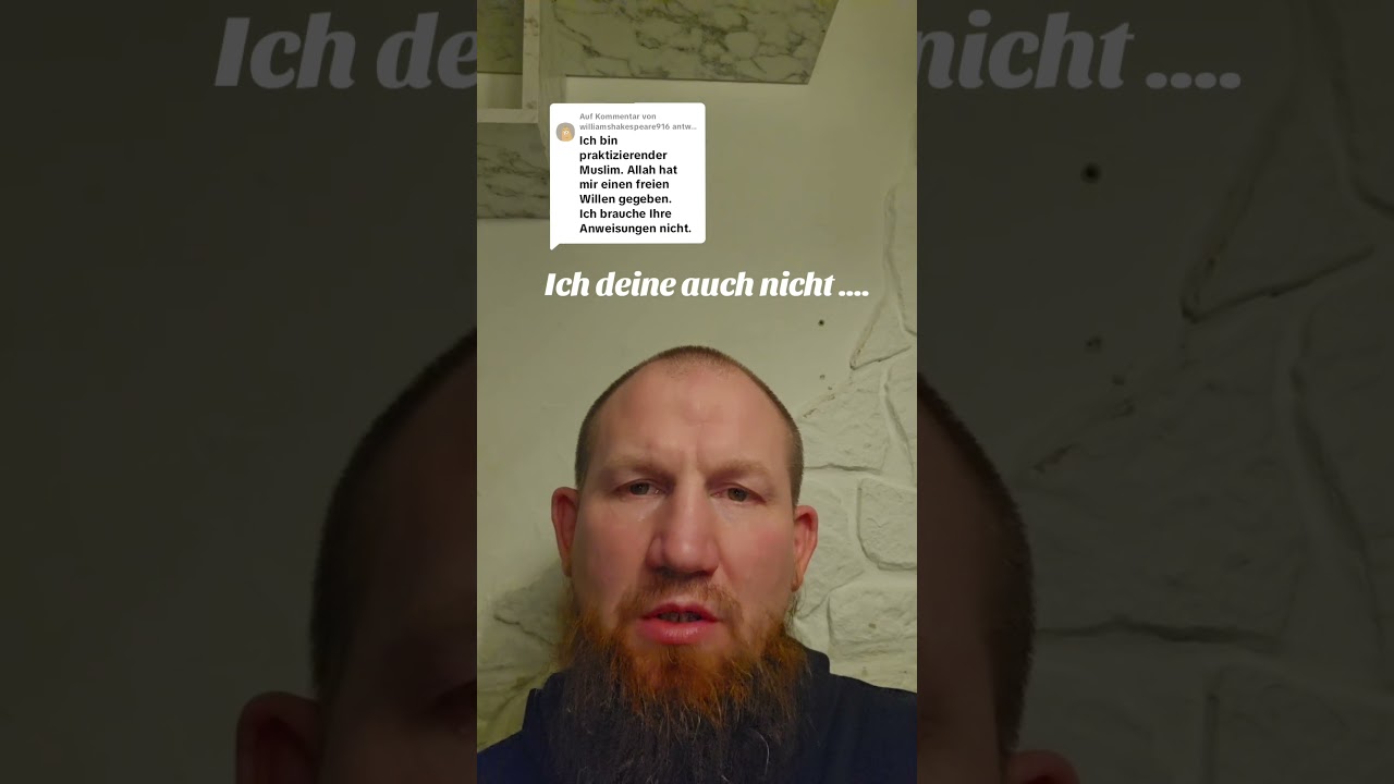 Ich deine auch nicht