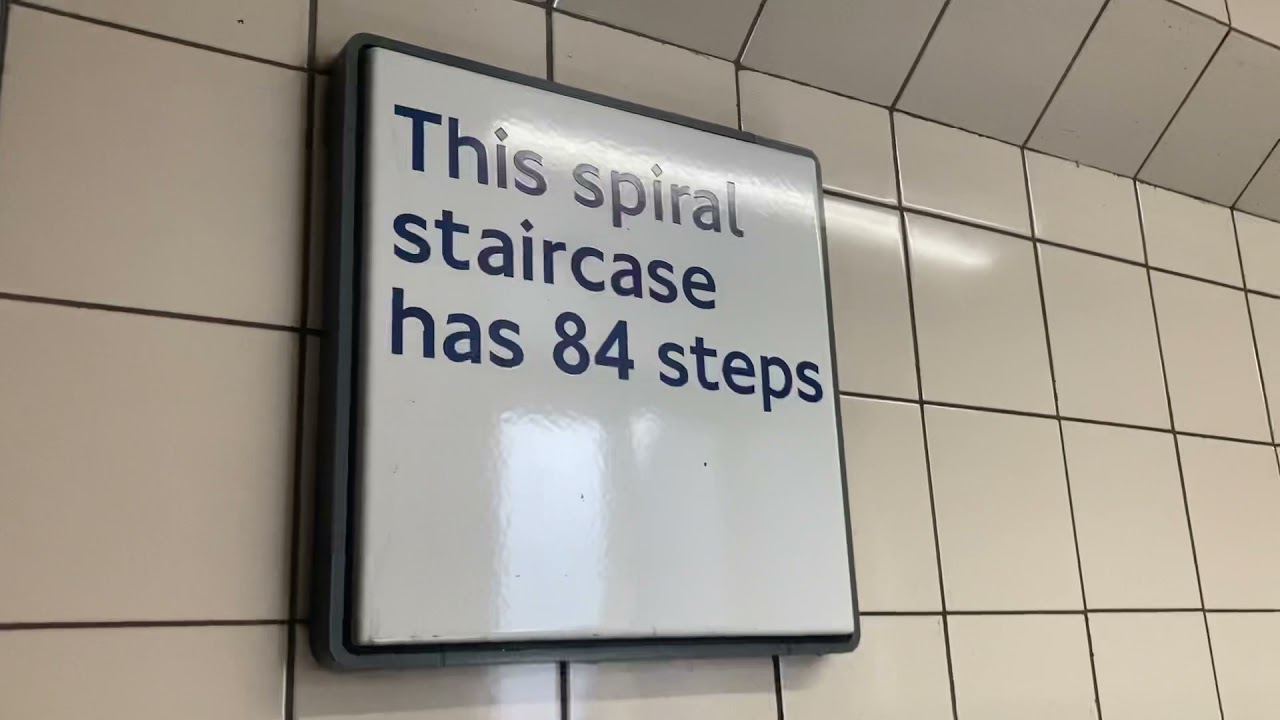 Lambeth North Station Staircase