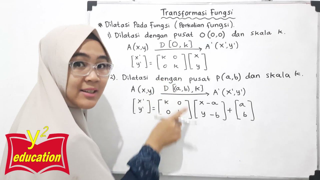 Transformasi Fungsi #Part 2// Dilatasi Fungsi // Perubahan Grafik Fungsi Akibat Dilatasi/Perkalian