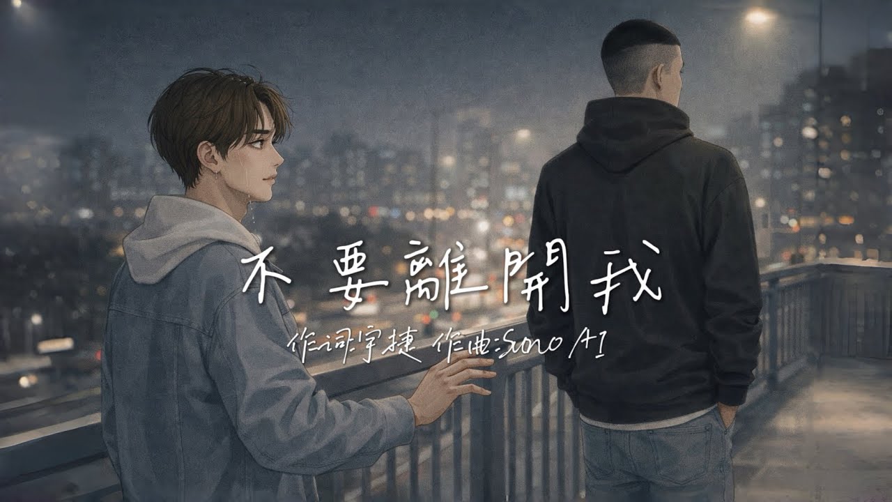 (Demo) 不要離開我 『可惜你的眼神告訴我 別為了愛迷失了自我』 【動態歌詞Lyrics】
