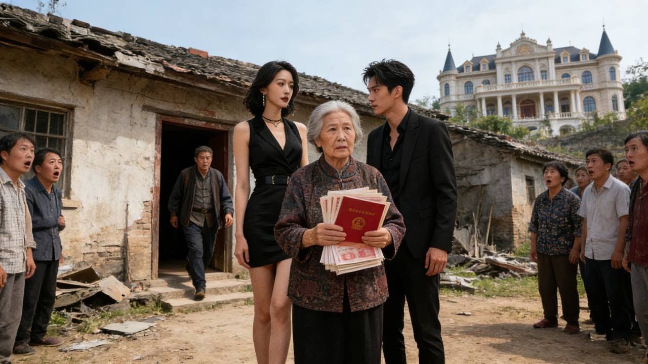 富家女跟着小伙回村，看到破房子以为很穷，谁料婆婆是百万富翁